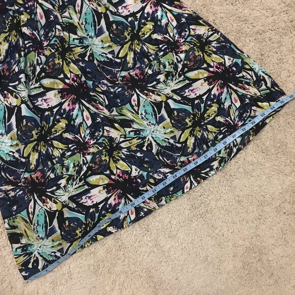 Faux Leather Braided Trim Summer Batik Print Inspired Dress - Picture 14 of 16